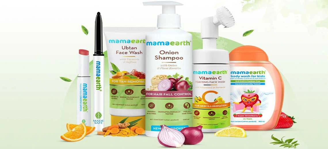 Best mamaearth products for skin and hair care
